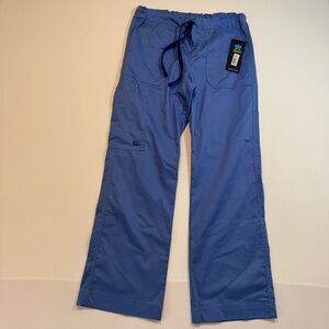 Maevn Blue Scrub Pants Size M Straight Leg NWT Stretch Pockets‎ Uniform